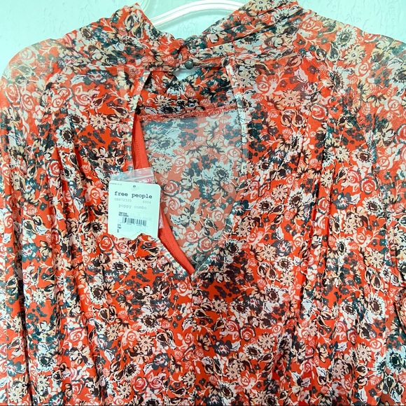 Free People Poppy Combo All Dolled Up Top - Picture 6 of 8